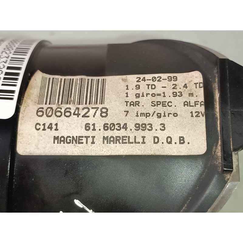 Recambio de cuadro instrumentos para alfa romeo 156 (116) 1.9 jtd progression referencia OEM IAM 60664278 6160340020 6850840010