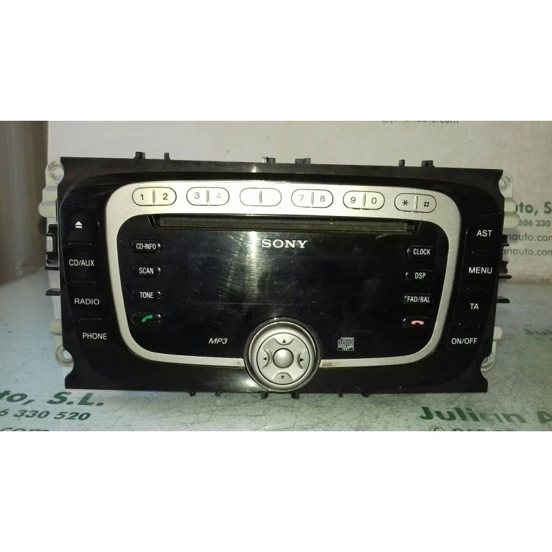 Recambio de sistema audio / radio cd para ford focus berlina (cap) ghia referencia OEM IAM 7M5T18C939JE  CODE RADIO 6304