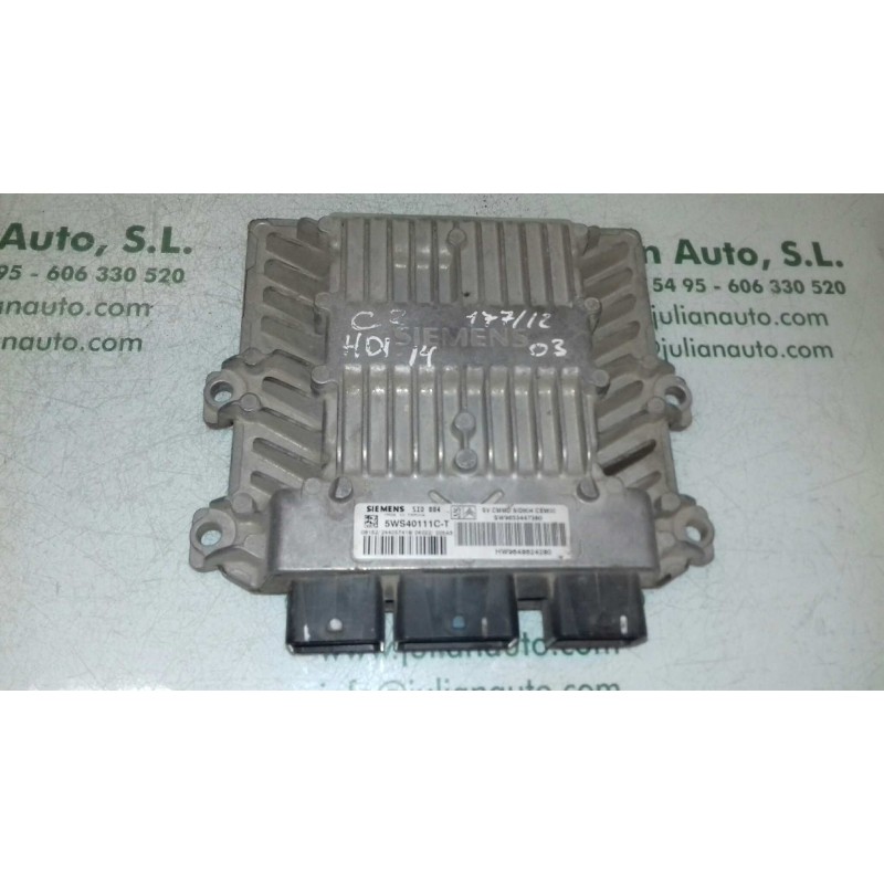 Recambio de centralita motor uce para citroen c2 furio referencia OEM IAM 5WS40111CT 9648624280 9653447380