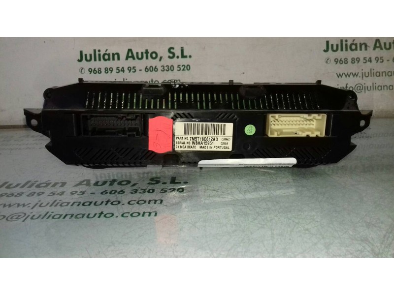 Recambio de mando climatizador para ford c-max (cb3) ghia referencia OEM IAM 7M5T18C612AD W8HA15951 