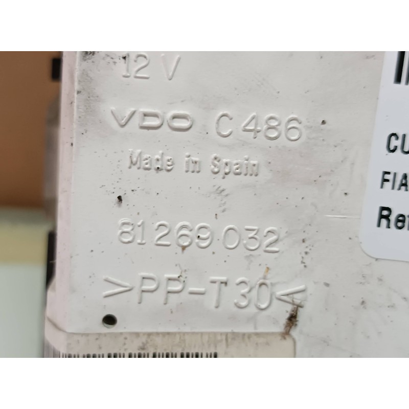 Recambio de cuadro instrumentos para fiat multipla (186) 1.9 jtd 110 elx eleganza referencia OEM IAM 110080073025 51732331 