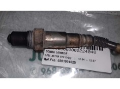Recambio de sonda lambda para opel astra gtc enjoy referencia OEM IAM 0281004025  BOSCH 2