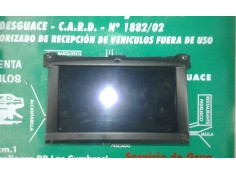 Recambio de pantalla multifuncion para citroen c6 exclusive referencia OEM IAM 96493929ZD 9663512000 