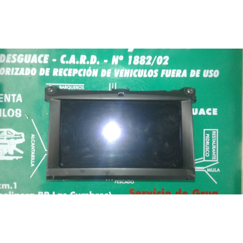 Recambio de pantalla multifuncion para citroen c6 exclusive referencia OEM IAM 96493929ZD 9663512000 