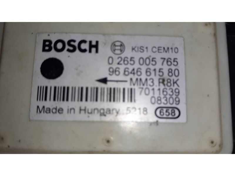 Recambio de modulo electronico para citroen c4 grand picasso exclusive referencia OEM IAM 0265005765 9664661580 MM3R8K