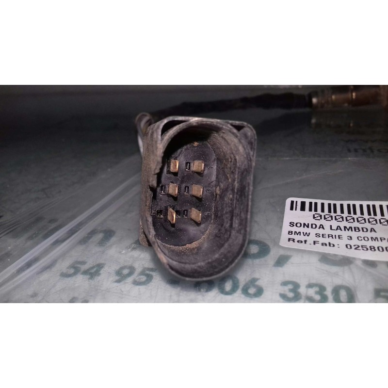 Recambio de sonda lambda para bmw serie 3 compact (e46) 316ti referencia OEM IAM 0258007142 7512975 3 + 3 PINES
