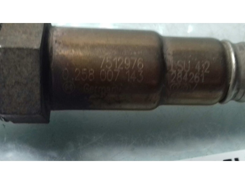 Recambio de sonda lambda para bmw serie 3 compact (e46) 316ti referencia OEM IAM 0258007143 7512976 3 + 3 PINES