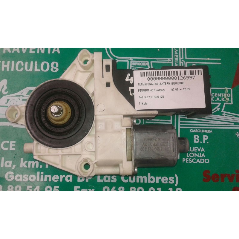 Recambio de motor elevalunas delantero izquierdo para peugeot 407 confort referencia OEM IAM 1137328125 994422-104 