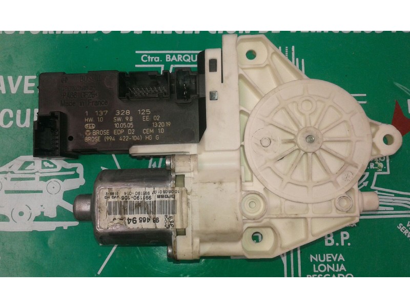 Recambio de motor elevalunas delantero izquierdo para peugeot 407 sw st confort referencia OEM IAM 1137328125 994422-104 