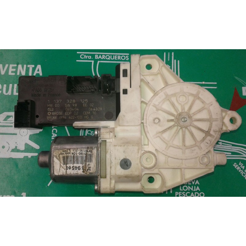 Recambio de motor elevalunas delantero izquierdo para peugeot 407 st confort referencia OEM IAM 1137328125 994422-103 