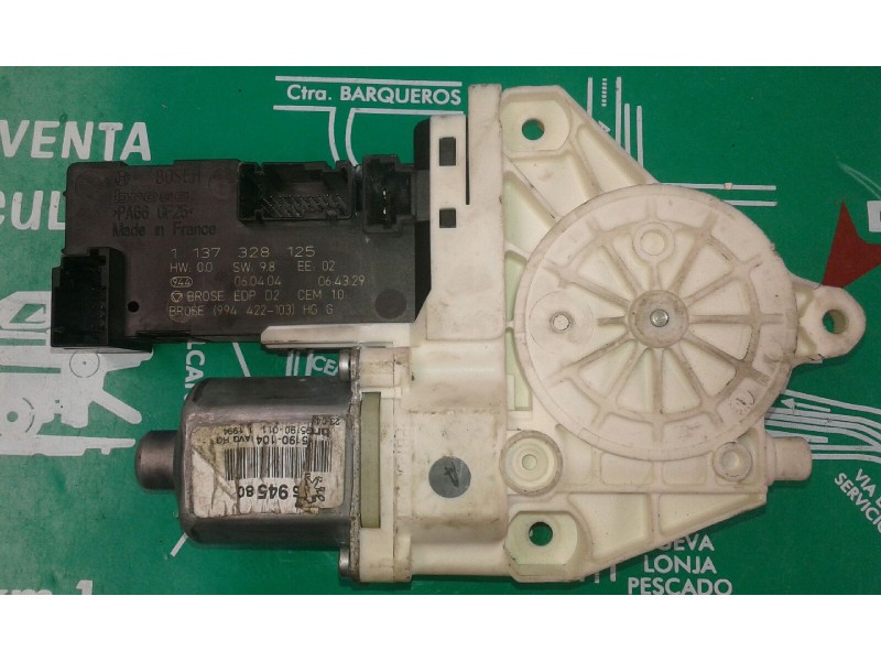 Recambio de motor elevalunas delantero izquierdo para peugeot 407 st confort referencia OEM IAM 1137328125 994422-103 