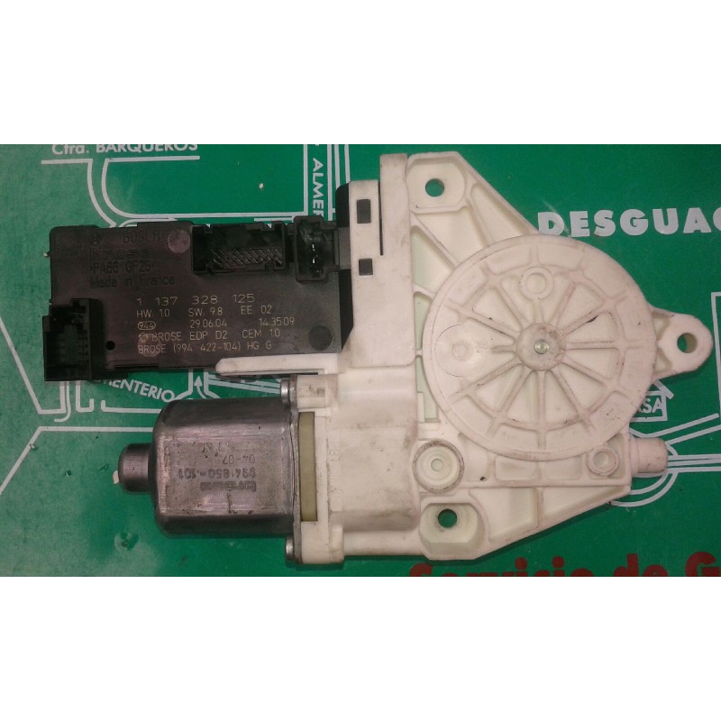Recambio de motor elevalunas delantero izquierdo para peugeot 407 sw st confort pack referencia OEM IAM 1137328125 994422104 