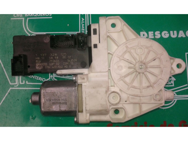 Recambio de motor elevalunas delantero izquierdo para peugeot 407 sw st confort pack referencia OEM IAM 1137328125 994422104 