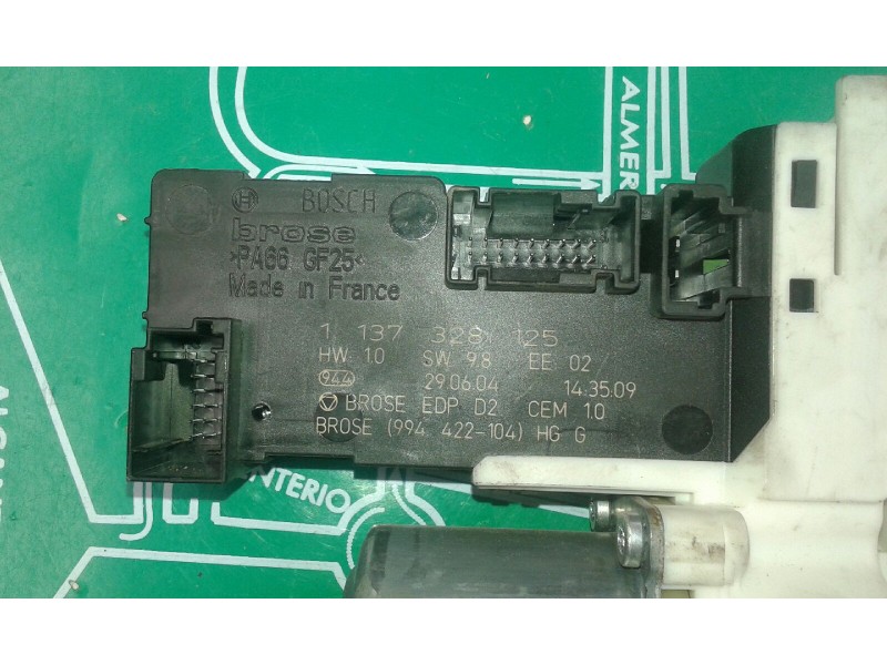 Recambio de motor elevalunas delantero izquierdo para peugeot 407 sw st confort pack referencia OEM IAM 1137328125 994422104 