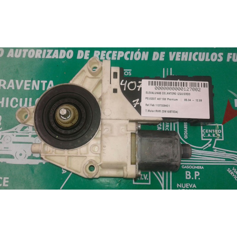 Recambio de motor elevalunas delantero izquierdo para peugeot 407 sw premium referencia OEM IAM 1137328401 994422108 