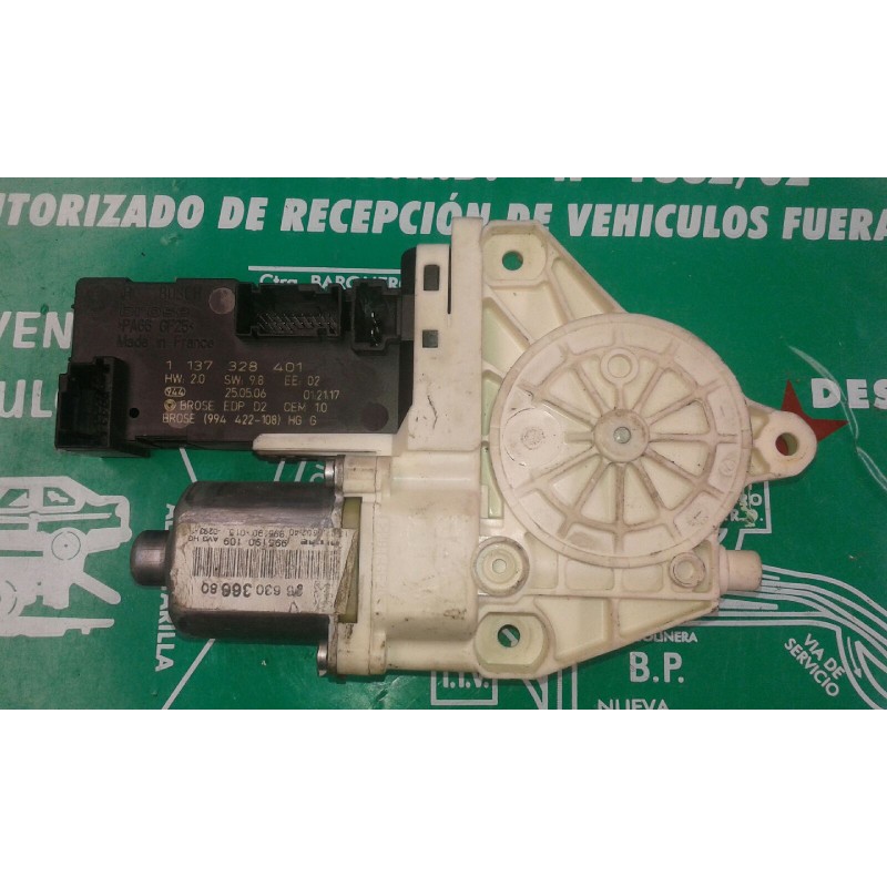 Recambio de motor elevalunas delantero izquierdo para peugeot 407 sw premium referencia OEM IAM 1137328401 994422108 