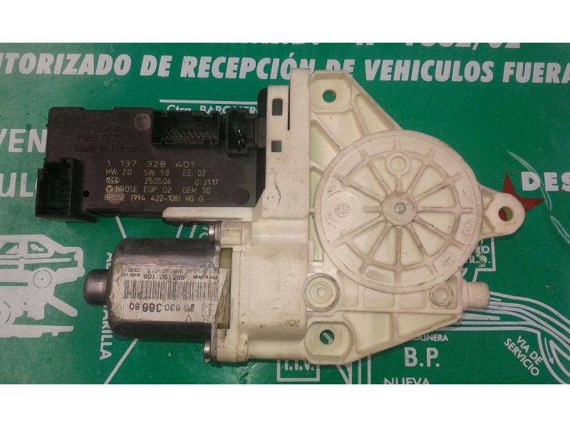 Recambio de motor elevalunas delantero izquierdo para peugeot 407 sw premium referencia OEM IAM 1137328401 994422108 