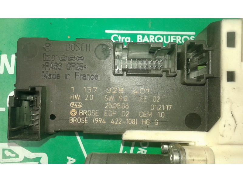 Recambio de motor elevalunas delantero izquierdo para peugeot 407 sw premium referencia OEM IAM 1137328401 994422108 