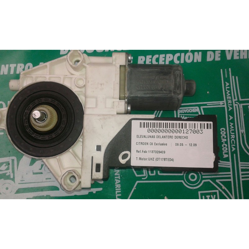 Recambio de motor elevalunas delantero derecho para citroen c6 exclusive referencia OEM IAM 1137328409 987284109 