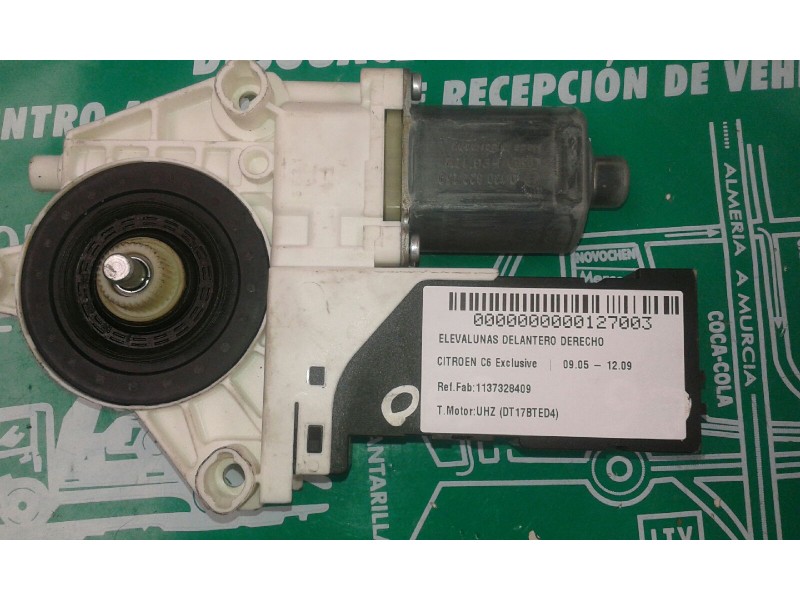 Recambio de motor elevalunas delantero derecho para citroen c6 exclusive referencia OEM IAM 1137328409 987284109 