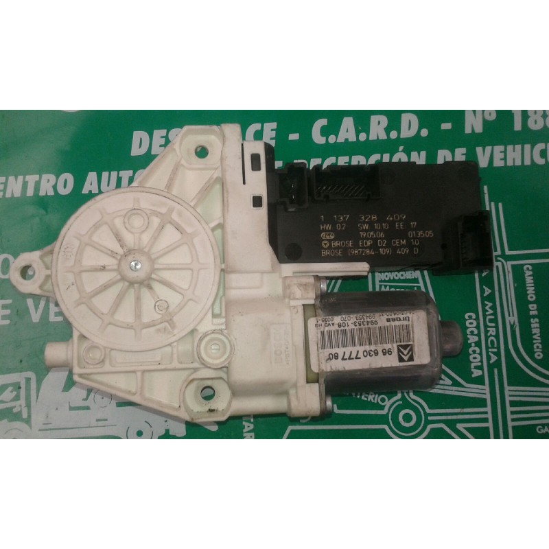 Recambio de motor elevalunas delantero derecho para citroen c6 exclusive referencia OEM IAM 1137328409 987284109 