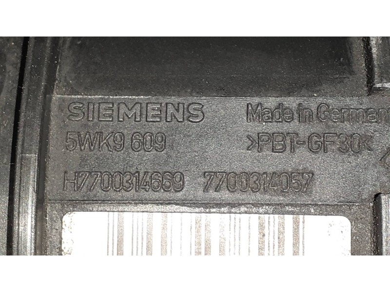 Recambio de caudalimetro para opel movano chasis - volquete, largo 3.5t referencia OEM IAM 7700314057 5WK9609 H7700314669