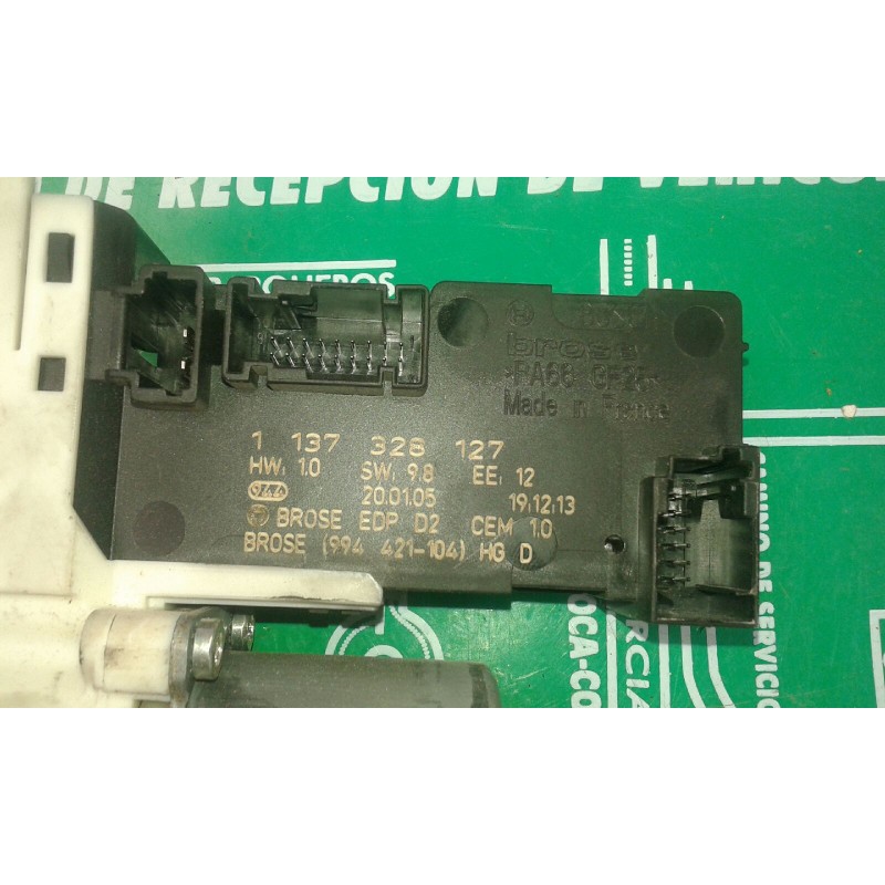 Recambio de motor elevalunas delantero derecho para peugeot 407 st confort referencia OEM IAM 1137328127 994421104 