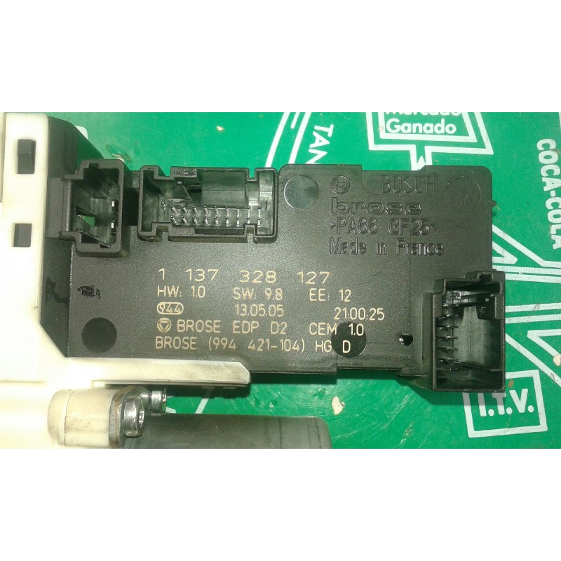 Recambio de motor elevalunas delantero derecho para peugeot 407 sw st confort referencia OEM IAM 1137328127 994421104 