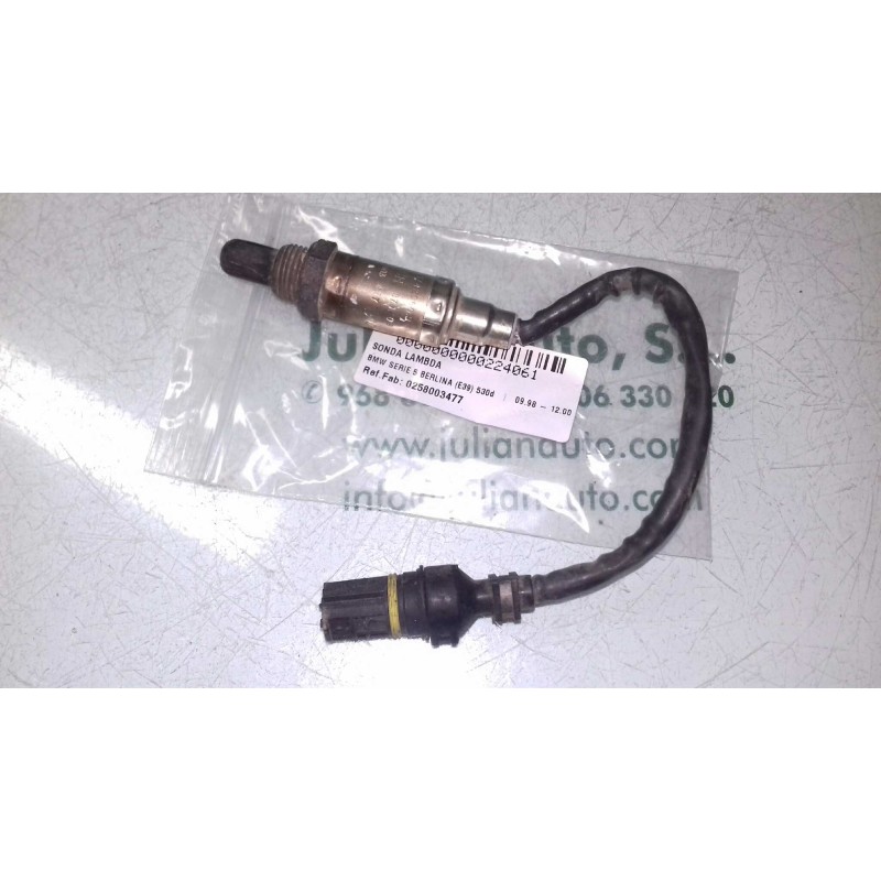 Recambio de sonda lambda para bmw serie 5 berlina (e39) 530d referencia OEM IAM 0258003477  BOSCH