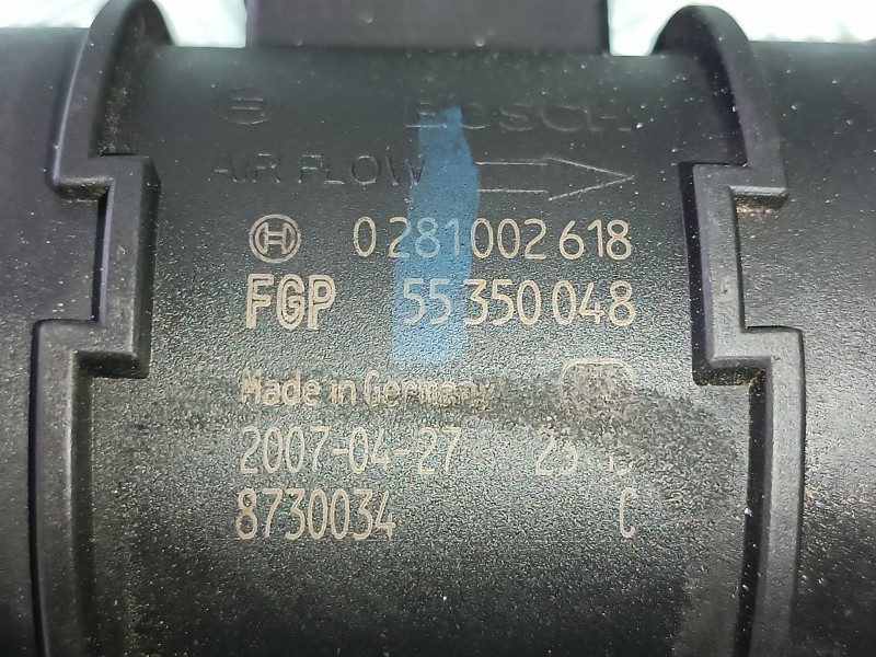 Recambio de caudalimetro para suzuki sx4 rw (ey) gl+ referencia OEM IAM 0281002618 8730034 BOSCH