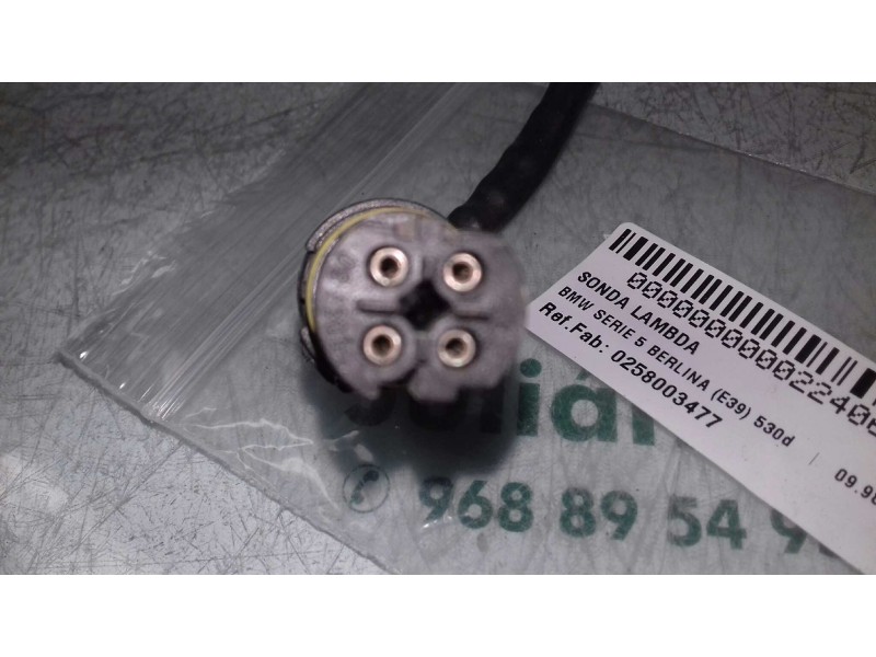 Recambio de sonda lambda para bmw serie 5 berlina (e39) 530d referencia OEM IAM 0258003477 1178174205005 39117B0
