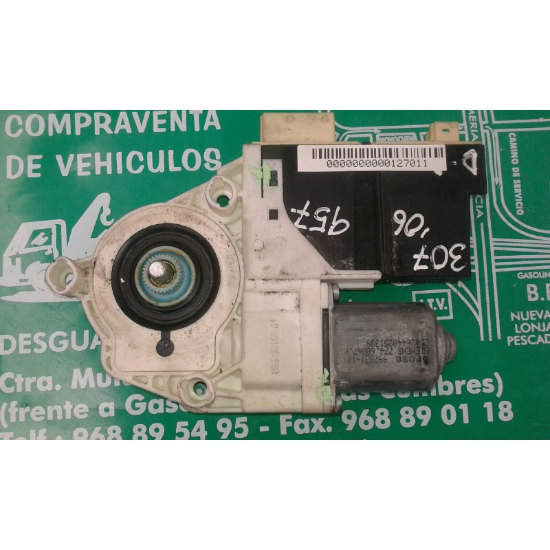 Recambio de motor elevalunas delantero derecho para peugeot 307 berlina (s2) xs referencia OEM IAM 996388103 9649911080 