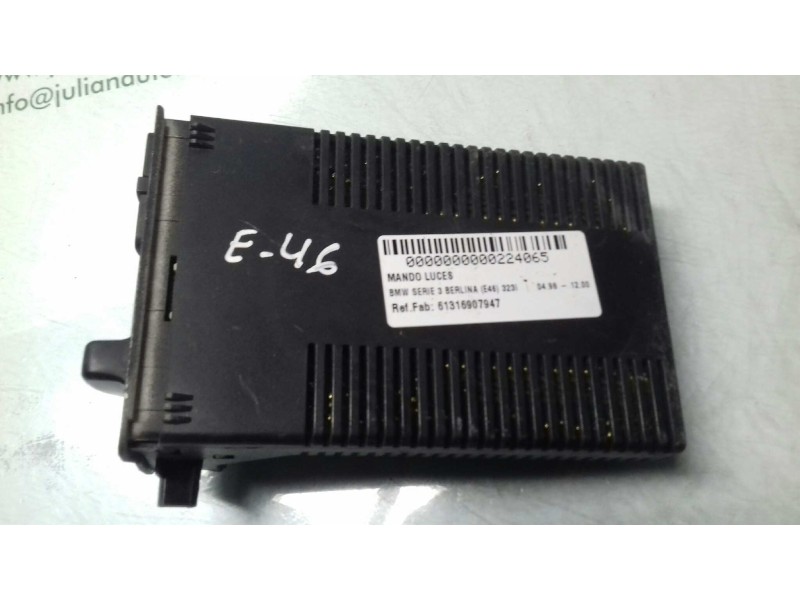 Recambio de mando luces para bmw serie 3 berlina (e46) 323i referencia OEM IAM 61316907947 086480061 0161805