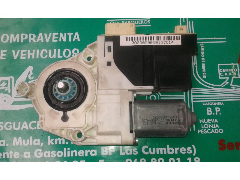 Recambio de motor elevalunas delantero izquierdo para citroen c5 berlina lx (e) referencia OEM IAM 966387102 997833102 