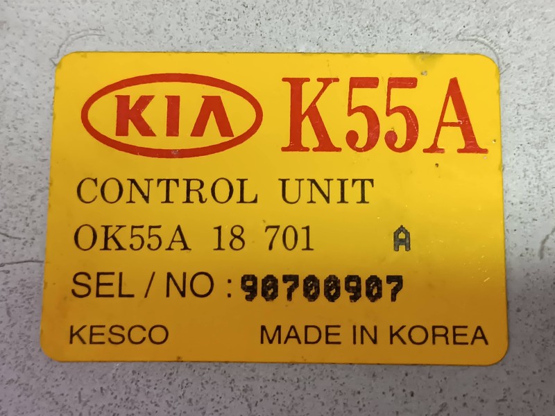 Recambio de modulo electronico para kia carnival td ls referencia OEM IAM OK55A18701  