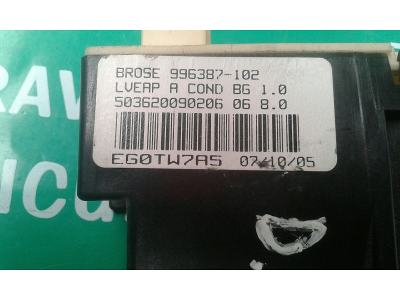 Recambio de motor elevalunas delantero izquierdo para citroen c5 berlina lx (e) referencia OEM IAM 966387102 997833102 