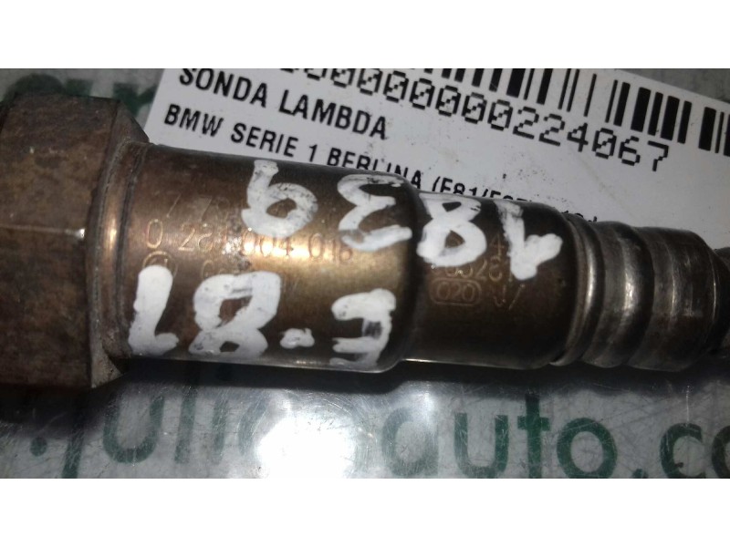 Recambio de sonda lambda para bmw serie 1 berlina (e81/e87) 118d referencia OEM IAM 0281004018  3 + 3 PINES