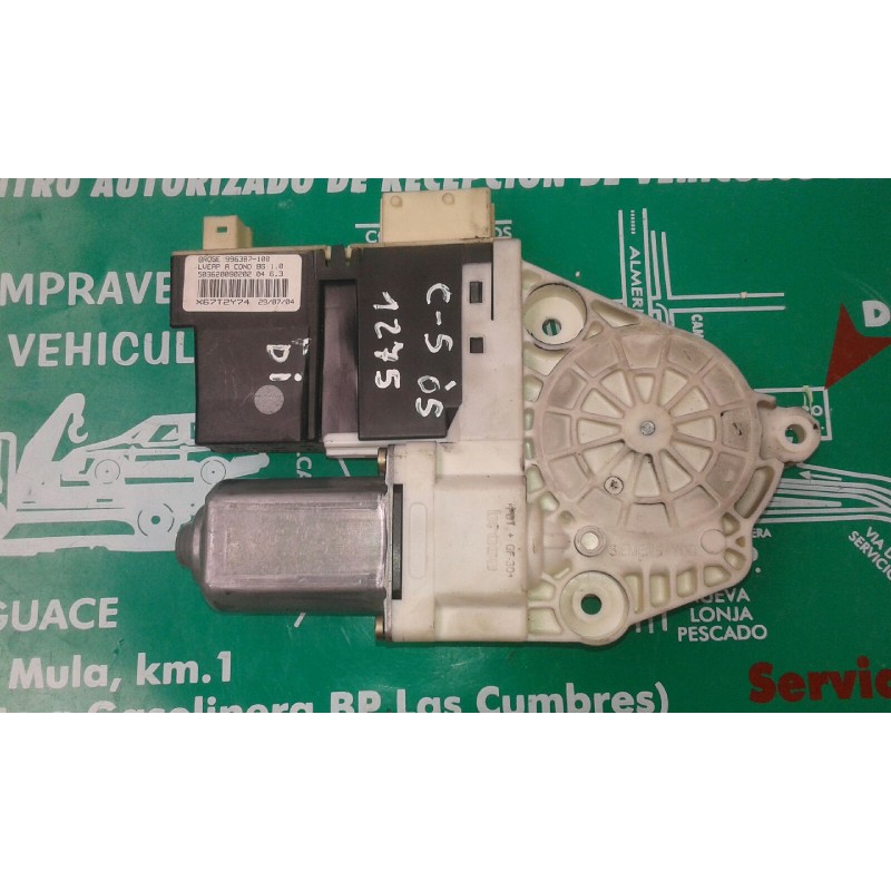 Recambio de motor elevalunas delantero izquierdo para citroen c5 berlina exclusive referencia OEM IAM 996387100 997833100 