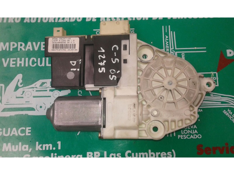 Recambio de motor elevalunas delantero izquierdo para citroen c5 berlina exclusive referencia OEM IAM 996387100 997833100 