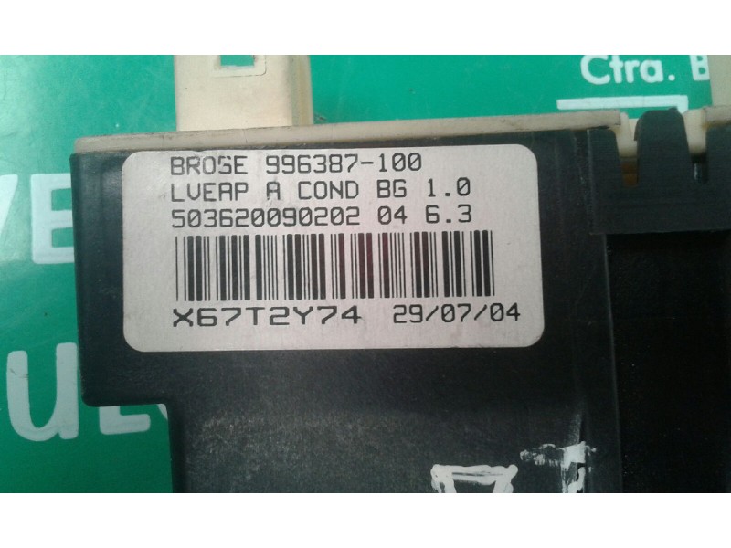 Recambio de motor elevalunas delantero izquierdo para citroen c5 berlina exclusive referencia OEM IAM 996387100 997833100 