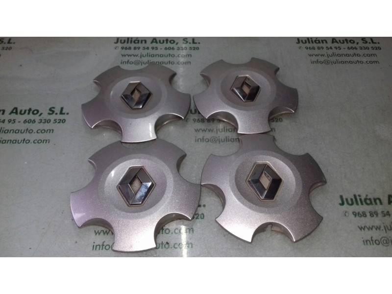 Recambio de tapacubos para renault laguna ii (bg0) confort authentique referencia OEM IAM 8200027372 8200029056 4 UNIDADES