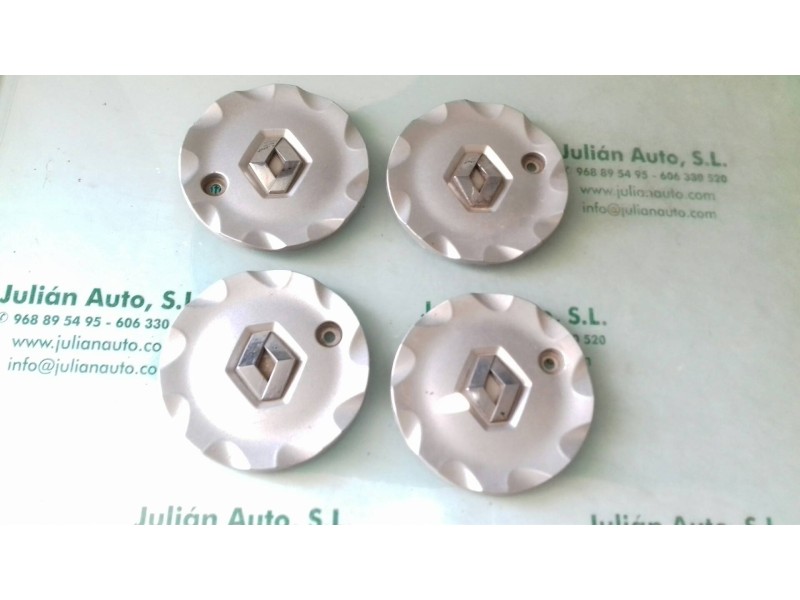 Recambio de tapacubos para renault megane ii berlina 5p confort dynamique referencia OEM IAM 8200412202 9791 4 UNIDADES