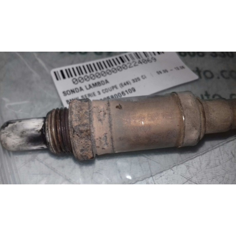 Recambio de sonda lambda para bmw serie 3 coupe (e46) 320 ci referencia OEM IAM 0258006109  2 + 2 PINES
