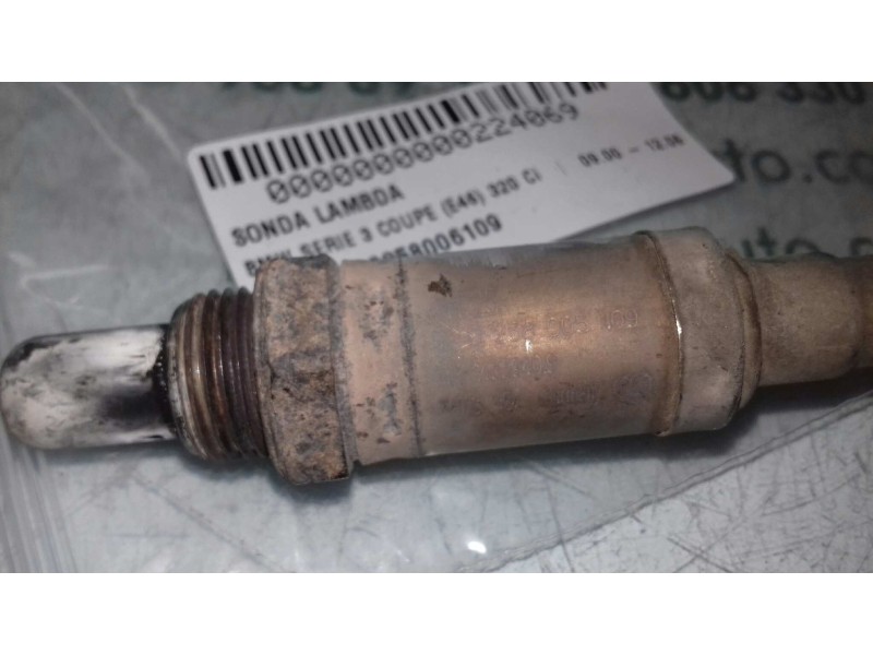 Recambio de sonda lambda para bmw serie 3 coupe (e46) 320 ci referencia OEM IAM 0258006109  2 + 2 PINES