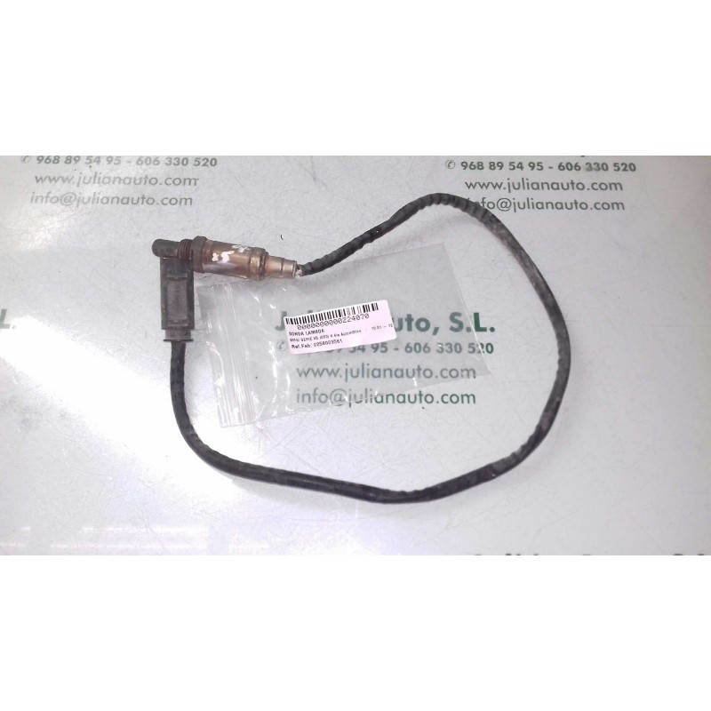 Recambio de sonda lambda para bmw x5 (e53) 4.6is automático referencia OEM IAM 0258003561 11781739 2 + 2 PINES