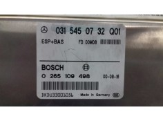 Recambio de centralita abs para mercedes-benz clase e (w210) berlina diesel 270 cdi (210.016) referencia OEM IAM 0315450732 0265 2