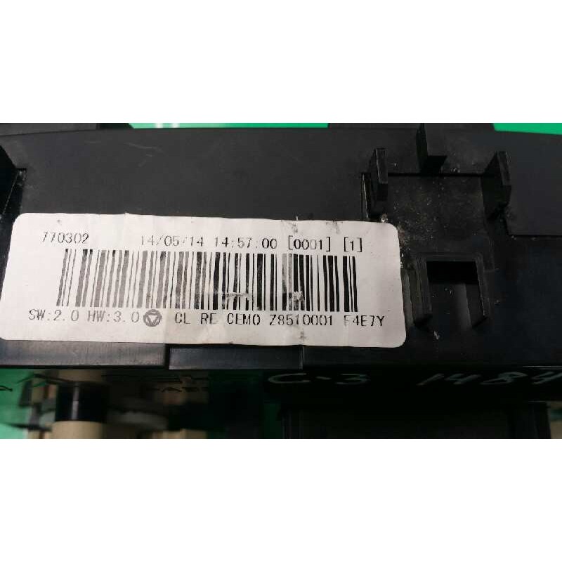 Recambio de mando calefaccion / aire acondicionado para citroen c3 attraction referencia OEM IAM 770302 Z8510001 F4E7Y