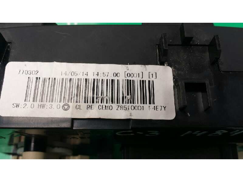 Recambio de mando calefaccion / aire acondicionado para citroen c3 attraction referencia OEM IAM 770302 Z8510001 F4E7Y