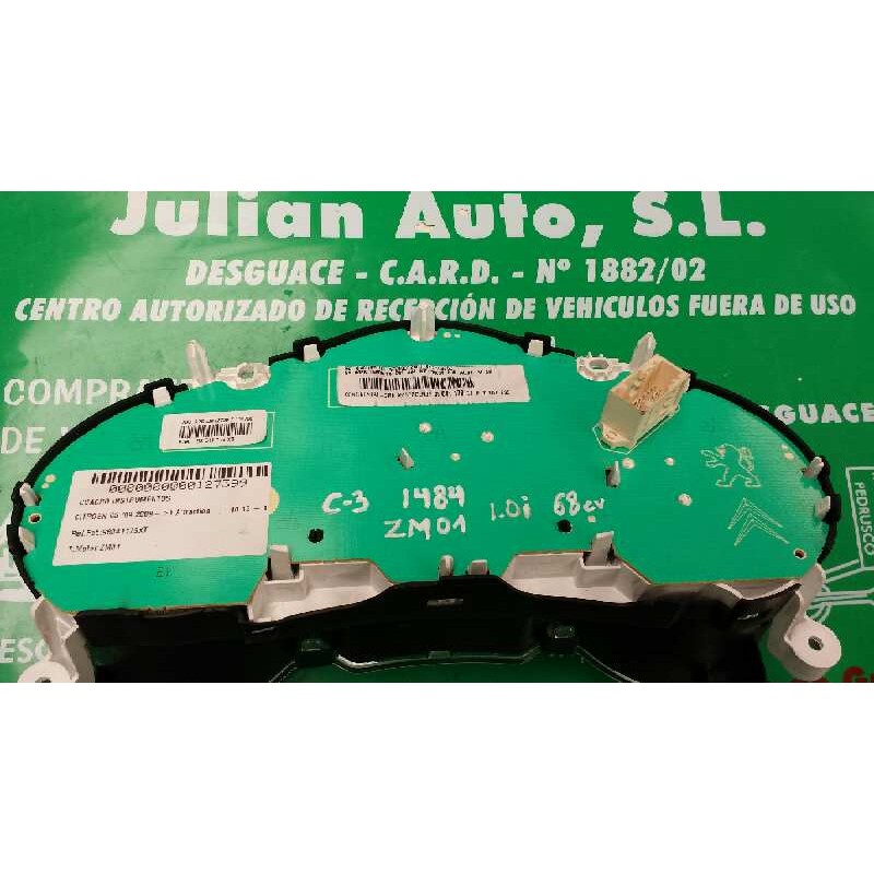 Recambio de cuadro instrumentos para citroen c3 attraction referencia OEM IAM 98041179XT A2C83012700 