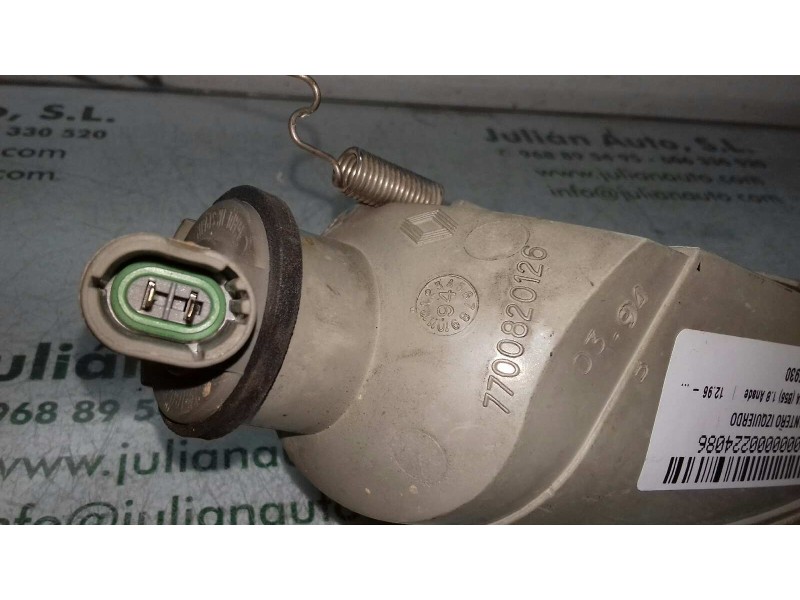 Recambio de piloto delantero izquierdo para renault laguna (b56) 1.8 anade referencia OEM IAM 67625930 VALEO 2 PINES